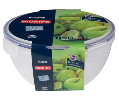 Komax Round Plastic Bowl-C33 2.5Ltr