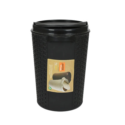 Jaypee Fliptop Bin BLACK
