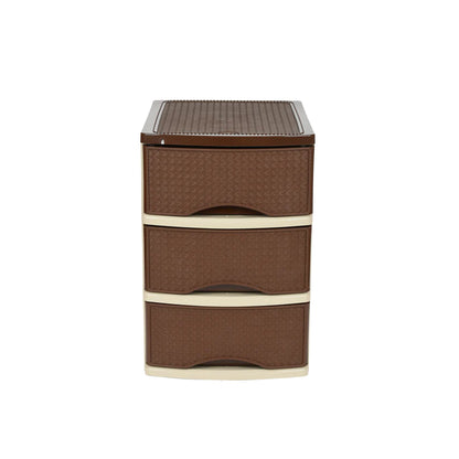 Jaypee In Space 3- Table Top Drawers BROWN