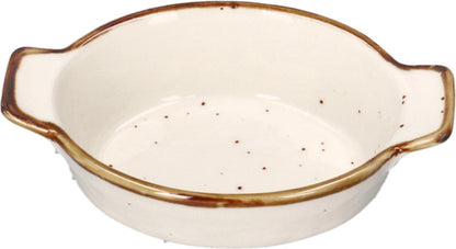 Oval Dish In Speckle 13Cm
