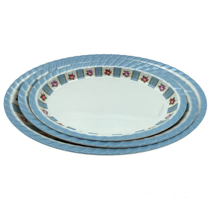 Hopeful Ovel Deep Plate 54X38 BLUE