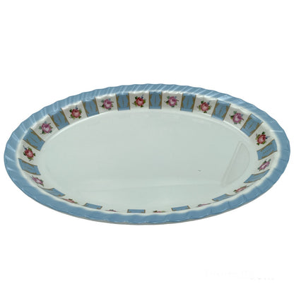 Hopeful  Ovel Deep Plate 42X30 BLUE