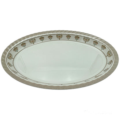 Hopeful Ovel Deep Plate 54X38 BLUE
