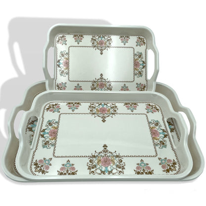 Hopeful  3Pcs Rectangle Tray Set BLUE