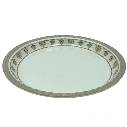 Hopeful Round Deep Plate 35 CM BROWN