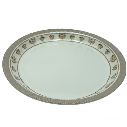 Hopeful Round Deep Plate 45 CM BLUE
