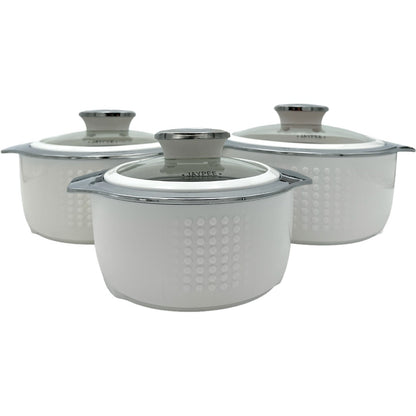 Jaypee Prime Time Set Of 3 WHITE