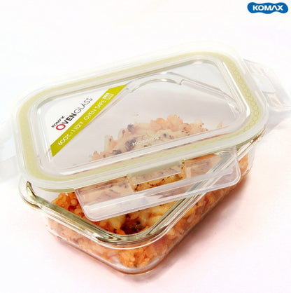 Komax Oven Glass Rect. 370Ml