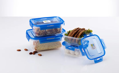 Komax Bb Lock Food Container R2 - 720Ml (Pack Of 3pc)