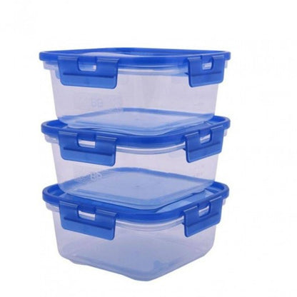 Komax Bb Lock Food Container R2 - 720Ml (Pack Of 3pc)