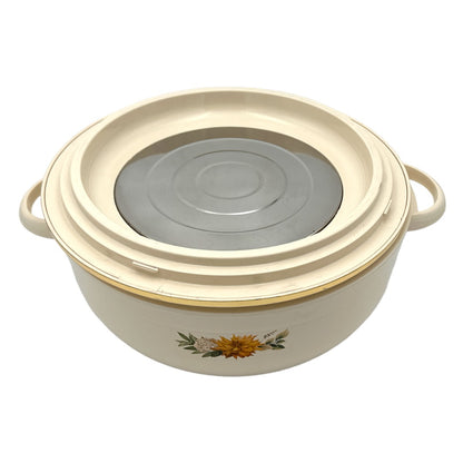 Asian Nova Casserole 3Pcs Set 2500+3500+5500Ml WHITE