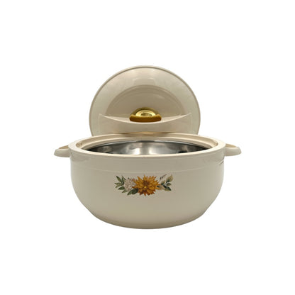Asian Nova Casserole 3Pcs Set 2500+3500+5500Ml WHITE