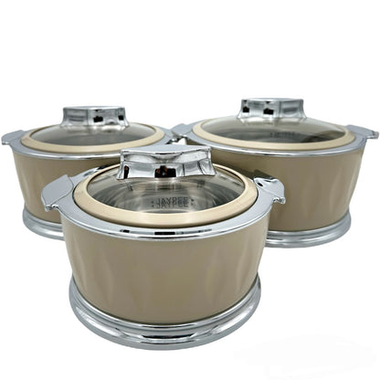 Jaypee Dazzle Casserole 3Pcs Set Beige
