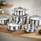 Korkmaz A1641 Alfa 11Pcs Cookware Set