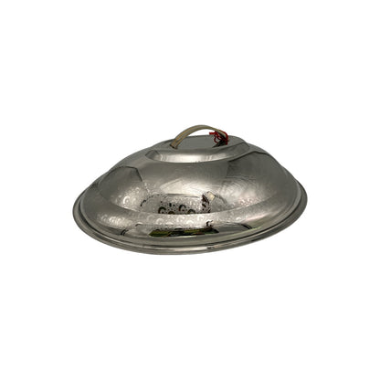 Maxima Celina Dome Silver Oval Hotpot 4.5Ltr
