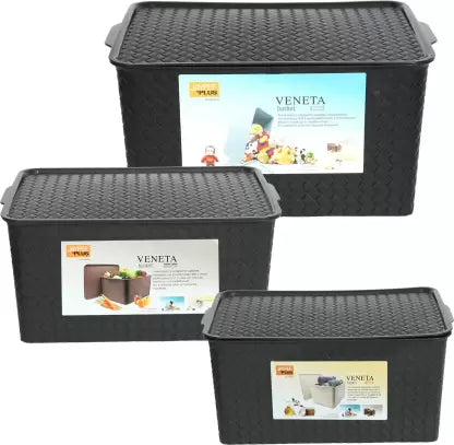 Jaypee Veneta Basket Small BLACK